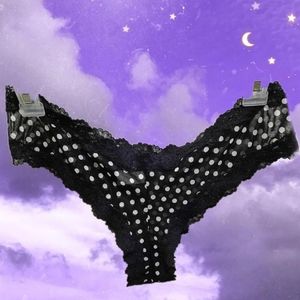Fiona Polka Dot Lace Panties